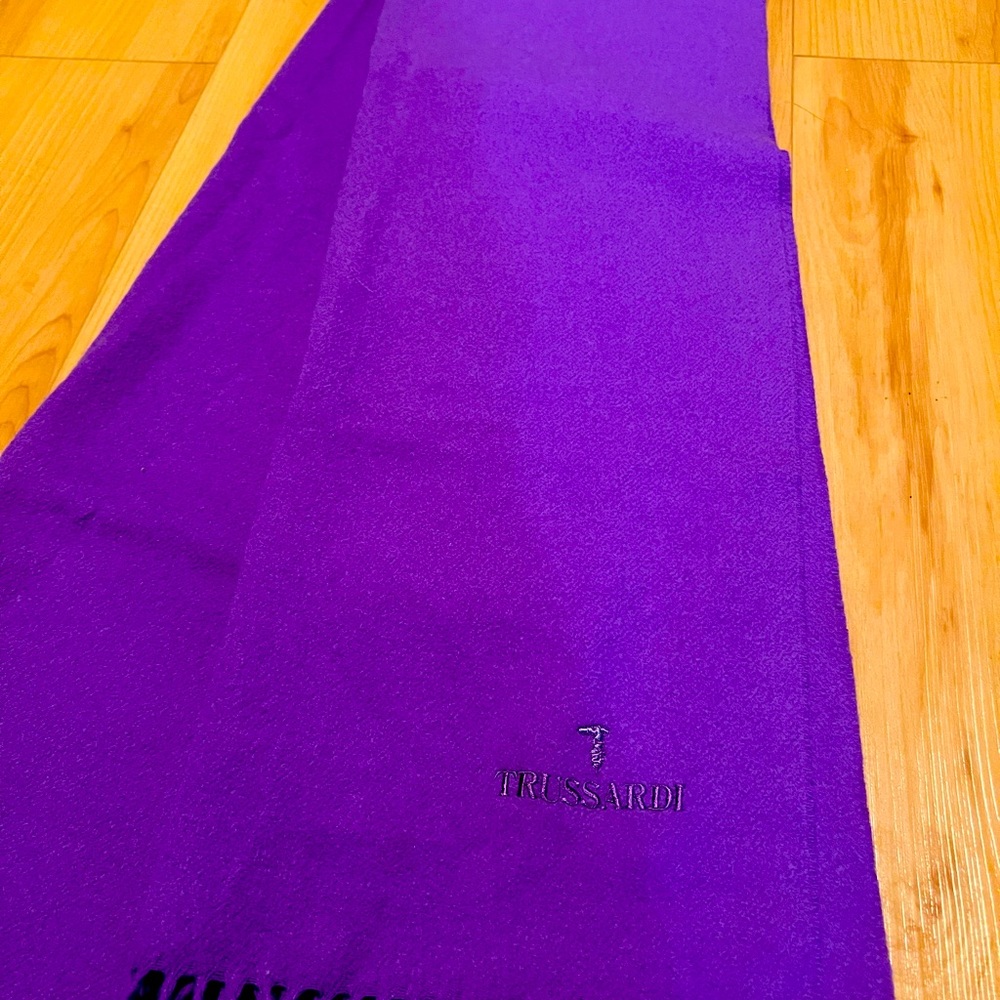 TRUSSARDI wool scarf